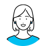 30代女性のイラスト