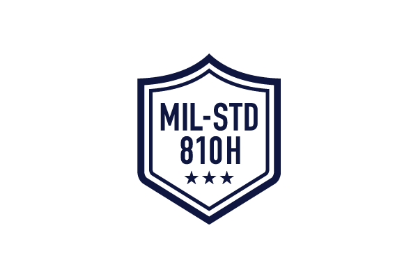 MIL規格(MIL-STD-810H)ロゴ
