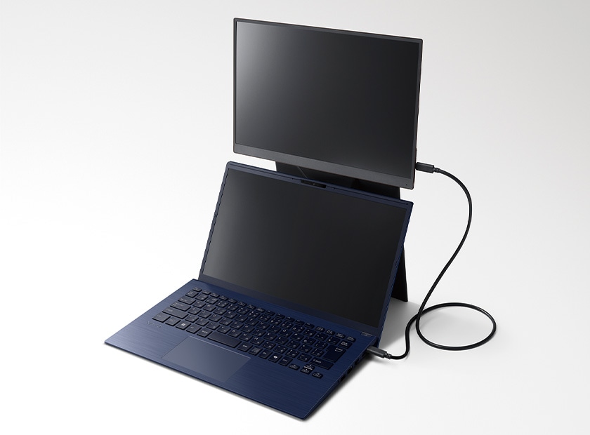 VAIO F14とVAIO Vision+の使用イメージ