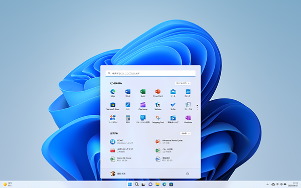 Windows11のイメージ画像
