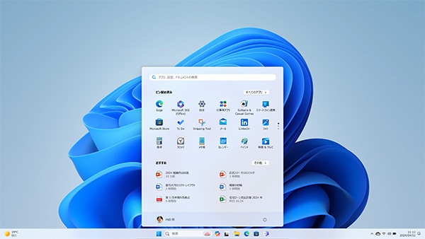 Windows11のイメージ画像