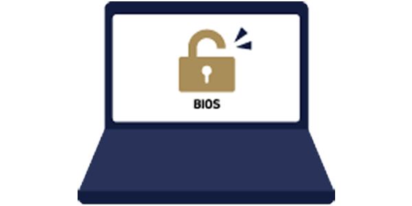 BIOS認証の説明イラスト