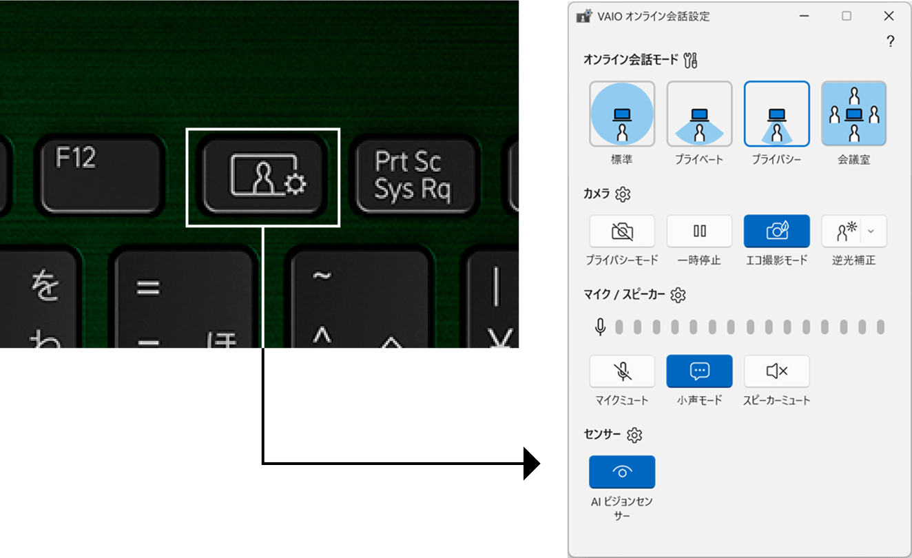 VAIO�I�����C����b�ݒ�X�N���[���V���b�g