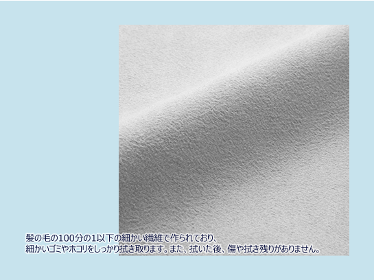 サンワサプライ製 銀イオンクリーニングクロス(CD-CC14SV 