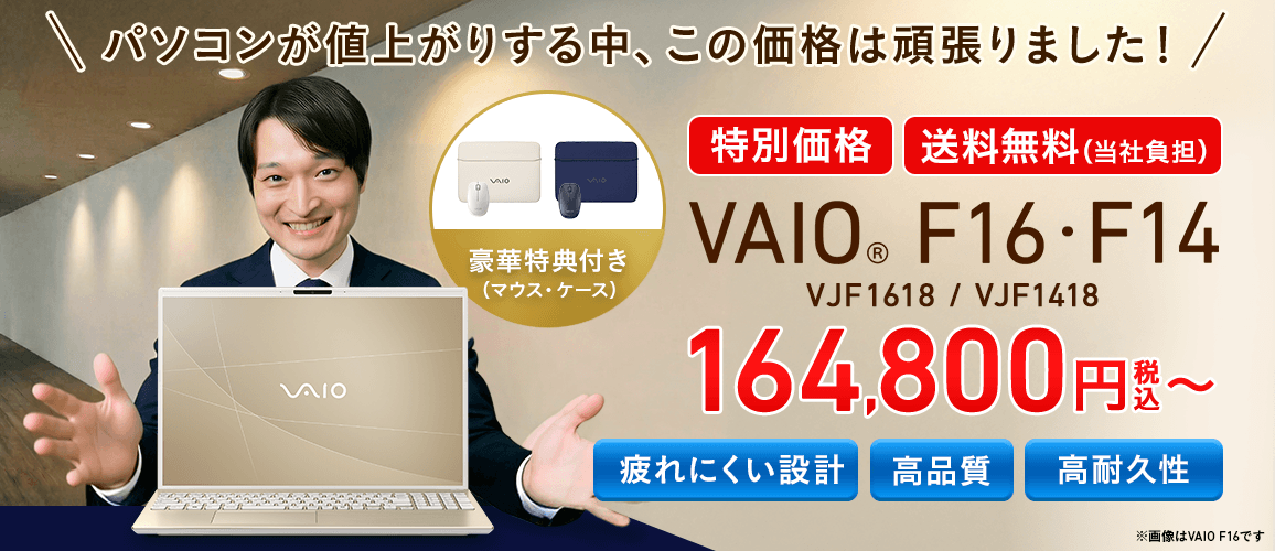 VAIO F16/14 OUTLET SALE