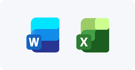 Word�EExcel