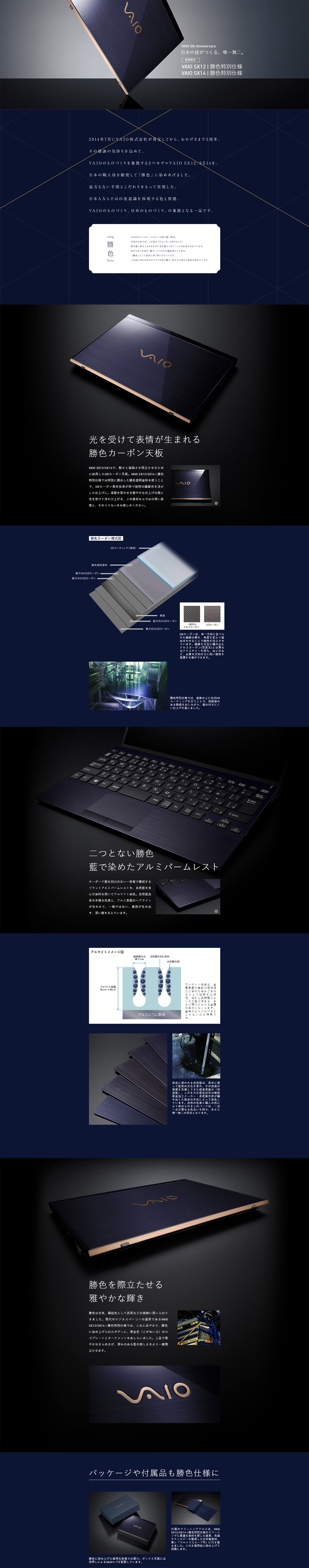 スペック選択 Vaio公式 オンラインストア Vaio Store